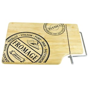 Tábua para Queijo Dynasty com Cortador de Aço Inox - 35 cm - 1