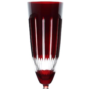 Taça para Champanhe Bohemia Elizabeth Vermelha - 190ml - 1