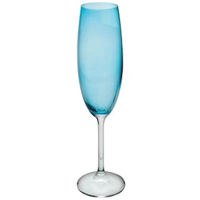 Conjunto de Taças para Champanhe Bohemia 57932 220ml Azul Turquesa - 6 Peças