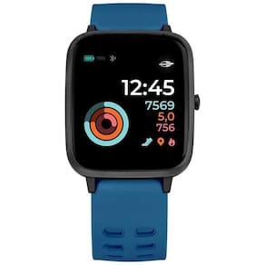 Smartwatch Mormaii Life MOLIFEAJ/8A Masculino Azul com Sensor de Frequência Cardíaca, Notificações de Ligação, Cronômetro, Touchscreen