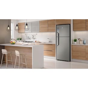 Geladeira Electrolux IT56S Frost Free Inox com Tecnologia Inverter e Top Freezer Efficient – 474 litros