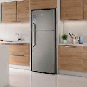 Geladeira Electrolux IT56S Frost Free Inox com Tecnologia Inverter e Top Freezer Efficient – 474 litros