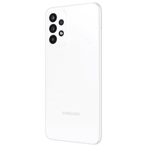 Smartphone Samsung Galaxy A23 5G Branco 128GB, 4GB RAM, Tela Infinita 6.6", Câmera Traseira Quádrupla, Bateria de 5000mAh e Processador Octa-Core