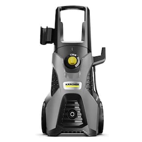 Lavadora de Alta Pressão Karcher HD 4/13 C 2100psi com Rodas, Aplicador de Detergente e Mangueira de 7,5 Metros – Preta/Cinza