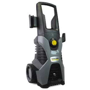 Lavadora de Alta Pressão Karcher HD 4/13 C 2100psi com Rodas, Aplicador de Detergente e Mangueira de 7,5 Metros – Preta/Cinza