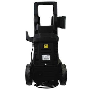 Lavadora de Alta Pressão Karcher HD 4/13 C 2100psi com Rodas, Aplicador de Detergente e Mangueira de 7,5 Metros – Preta/Cinza