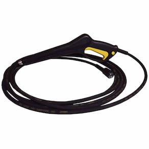 Lavadora de Alta Pressão Karcher HD 4/13 C 2100psi com Rodas, Aplicador de Detergente e Mangueira de 7,5 Metros – Preta/Cinza