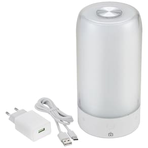 Luminária de Mesa Smart Positivo Casa Inteligente Wi-Fi Luz Fria e Quente RGB 5W - Branca