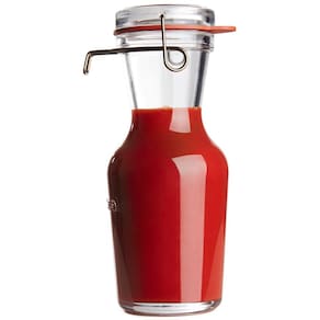 Jarra com tampa removível Luigi Bormioli Lock Eat em Vidro - 1 L - JARRA C/ TAMPA REMOVIVEL LOCK EAT 1L LG BORMIOLI - 1