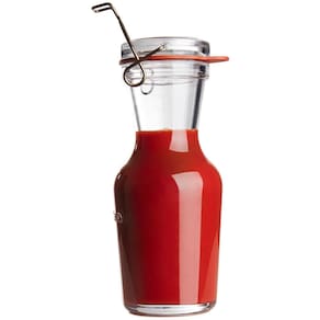 Jarra com tampa removível Luigi Bormioli Lock Eat em Vidro - 1 L - JARRA C/ TAMPA REMOVIVEL LOCK EAT 1L LG BORMIOLI - 2