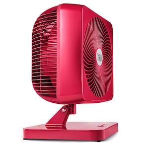 Ventilador de Mesa 2 em 1 Venti-Delta Turbi Max 130 W com 3 Velocidades - Marsala - 110v