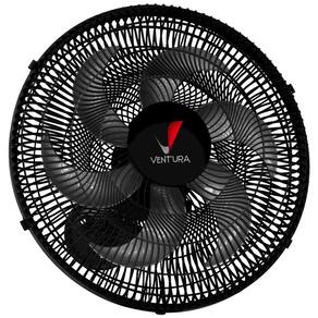 Ventilador de Parede Venti-Delta Ventura 795420 50 cm 150 W com 6 Pás Preto - Bivolt