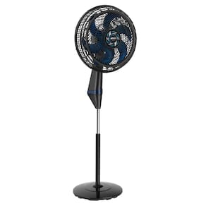 Ventilador de Coluna Arno Xtreme Force Breeze VB4C 40 cm com 3 velocidades e 6 Pás - Preto - 220v - 1