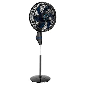 Ventilador de Coluna Arno Xtreme Force Breeze VB52 50 cm com 3 velocidades e 6 Pás – Preto - 220v - 1