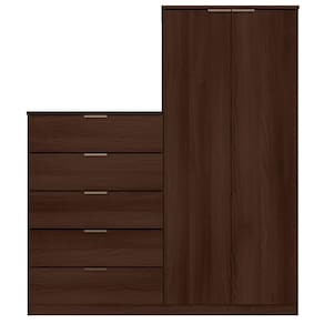 Cômoda Sapateira Bartira Roma com 2 Portas e 5 Gavetas - 122cm de largura