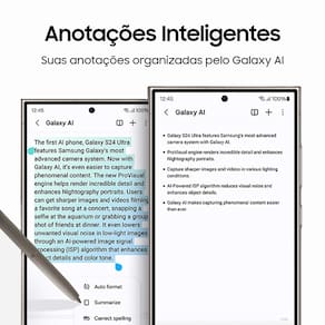Smartphone Samsung Galaxy S23 Ultra 5G Creme 512GB, Tela 6.8``, 12GB RAM, Inteligência Artificial, Snapdragon 8 Gen 2, Câmera Quádrupla + Selfie 12MP