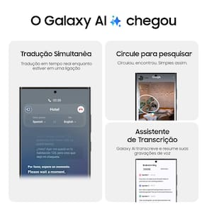 Smartphone Samsung Galaxy S23 Ultra 5G Creme 512GB, Tela 6.8``, 12GB RAM, Inteligência Artificial, Snapdragon 8 Gen 2, Câmera Quádrupla + Selfie 12MP