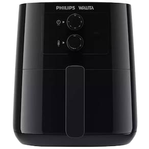 Fritadeira Elétrica Sem Óleo Air Fryer Philips Walita RI9201 4,1 L - Preta - 220V