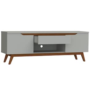 Rack Retrô Olivar Tóquio com 162 cm de Largura, 2 Portas e 1 Gaveta, Ideal para TV de até 60”