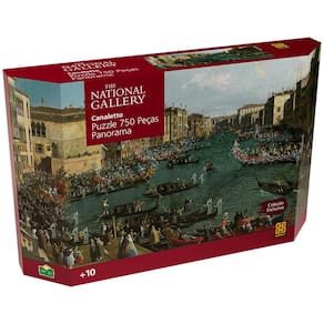 Quebra-Cabeça Grow 4351 Panorama The National Gallery Canaletto - 750 Peças