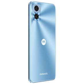 Smartphone Motorola Moto E22 Azul 128GB, 4GB RAM, Tela de 6.5", Câmera Traseira Dupla, Android 12 e Processador Octa Core