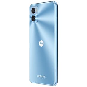 Smartphone Motorola Moto E22 Azul 128GB, 4GB RAM, Tela de 6.5", Câmera Traseira Dupla, Android 12 e Processador Octa Core