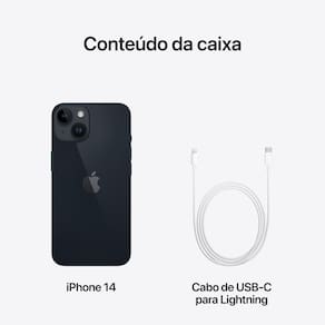 Apple iPhone 14 128GB - Meia-noite