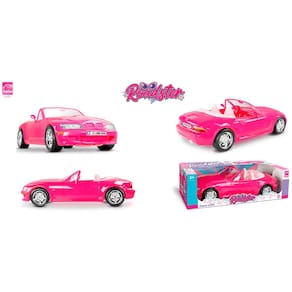 Carro da Barbie Rosa Conversível Para Boneca Barbie - Roma Brinquedos