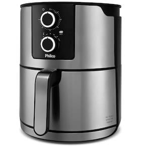 Fritadeira Elétrica Sem Óleo Air Fryer Philco PFR67PI 6,1L – Inox/Preta