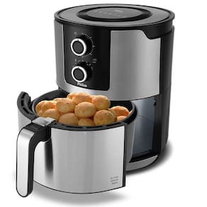 Fritadeira Elétrica Sem Óleo Air Fryer Philco PFR67PI 6,1L – Inox/Preta