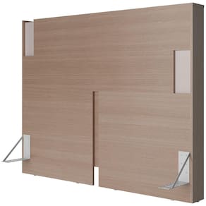 Cabeceira para Cama Box Casal e Queen Bartira Diplomata com Revestimento em Finish Foil