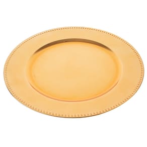 Sousplat de Plástico Wolff Mesa 61024 Dourado - 33 cm