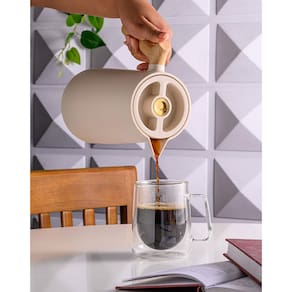 Conjunto com 2 Xícaras para Café Wolff com Parede Dupla - 180 ml