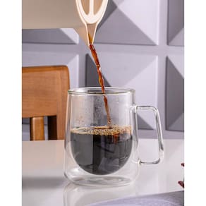 Conjunto com 2 Xícaras para Café Wolff com Parede Dupla - 180 ml