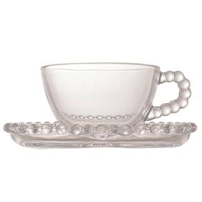 Xícara para Café Wolff Coração Pearl com Pires 180 ml - 1 Peça - 2