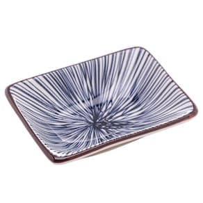 Conjunto Porta-Shoyu Wolff Mesa Koji Azul - 2 Peças - CONJUNTO 2 PORTA SHOYU KOJI 9 X 7 X 2,5CM WOLFF - 1