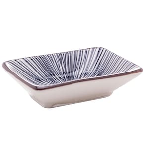 Conjunto Porta-Shoyu Wolff Mesa Koji Azul - 2 Peças - CONJUNTO 2 PORTA SHOYU KOJI 9 X 7 X 2,5CM WOLFF - 2