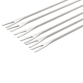 Conjunto de Garfos Fondue Wolff Mesa em Aço Inox - 6 Peças - CONJUNTO 6 GARFOS DE FONDUE DE ACO INOX WOLFF - 2