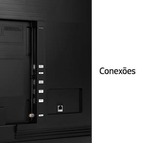 Smart TV 50" Ultra HD 4K Samsung 50CU7700 com processador Crystal 4K, Gaming Hub, Visual livre de cabos, Tela sem limites e Alexa built in