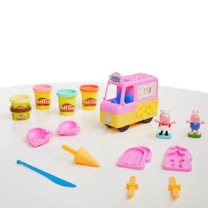 Conjunto de Figuras - Peppa Pig - Carrinho de Sorvete da Peppa