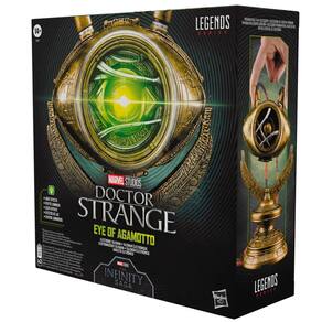 Marvel Legends Series Doutor Estranho - Talismã Eletrônico Olho de Agamotto  - F0221 - Hasbro : : Brinquedos e Jogos