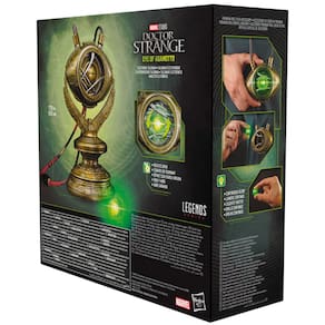 Marvel Legends Series Doutor Estranho - Talismã Eletrônico Olho de Agamotto  - F0221 - Hasbro : : Brinquedos e Jogos