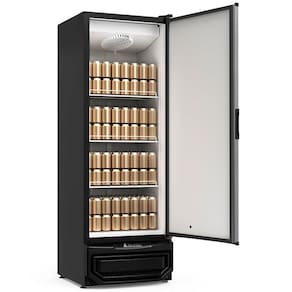 Cervejeira Gelopar GRBA-400GW Frost Free Preta/Inox – 410 L - 220V - 1