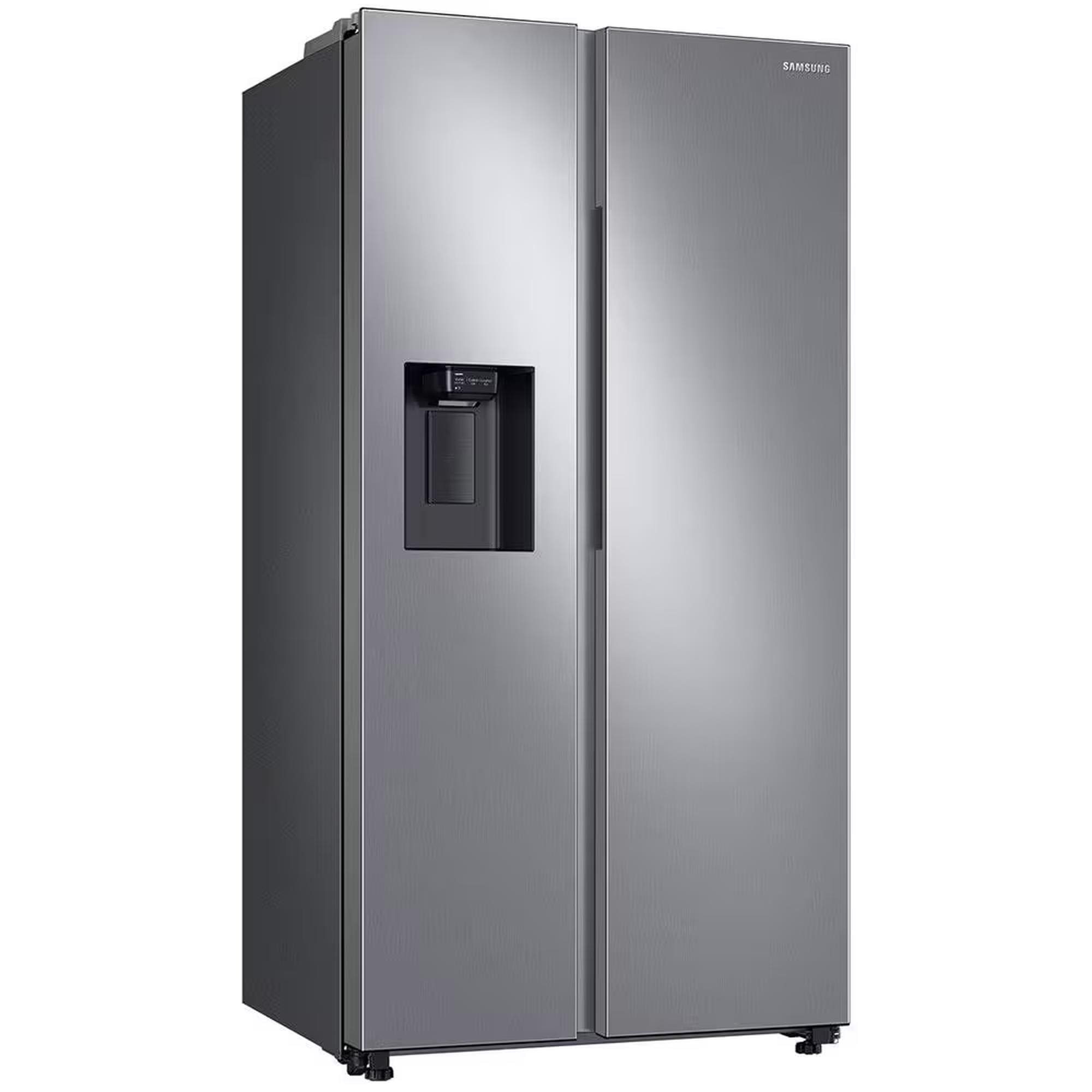 Geladeira Samsung Side by Side RS60 628 Litros com Dispenser de Água e Gelo Inox - 110V - 1