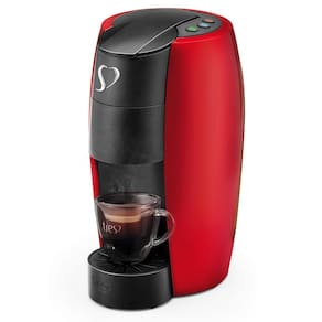 Cafeteira Espresso TRES 3 Corações LOV Automática - Vermelha