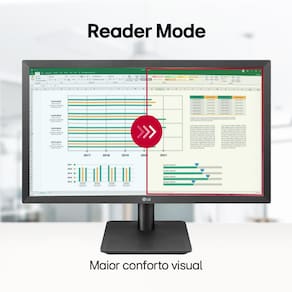 Monitor PC Gamer LG 21.5`` 22MP410-B 75Hz com AMD FreeSync™, Full HD, HDMI, VGA (D-Sub) e Ajuste de Inclinação