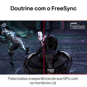 Monitor PC Gamer LG 21.5`` 22MP410-B 75Hz com AMD FreeSync™, Full HD, HDMI, VGA (D-Sub) e Ajuste de Inclinação