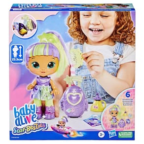 Boneca Baby Alive Star Besties Lovely Luna - Hasbro F7360 - UPA STORE