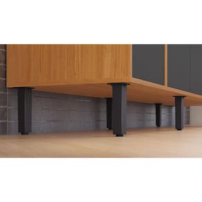 Cozinha Compacta Itatiaia Nápoles com 8 Portas, 3 Gavetas e 9 Prateleiras - 220cm de largura