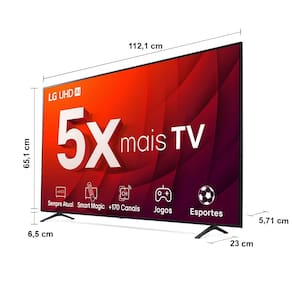 Smart TV LG 50 4K UHD ThinQ AI 50UR8750PSA